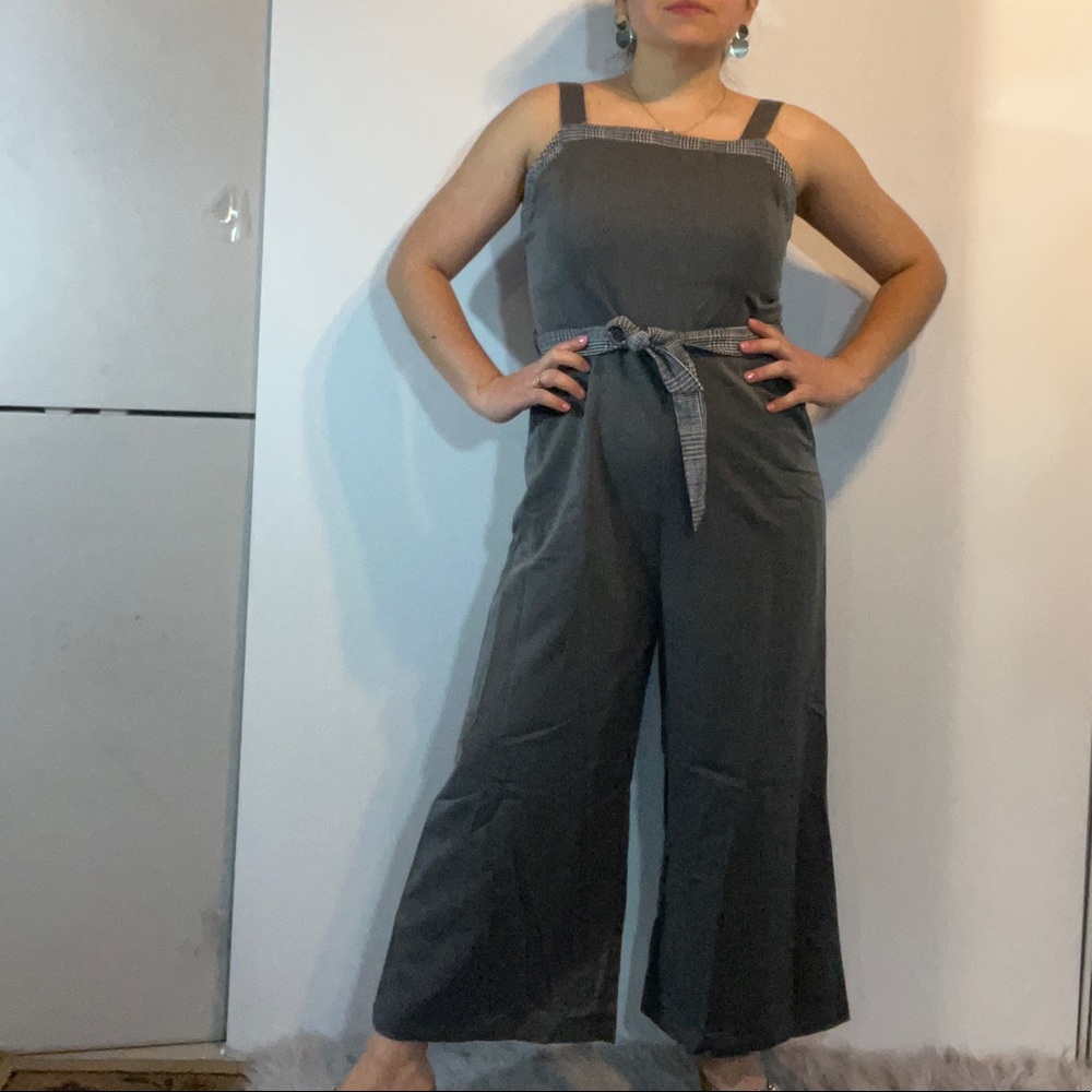 Kem & Thread Jumpsuit Size L Gray View 6